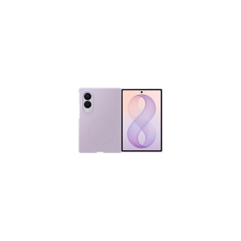 Samsung F971 Z Fold 8 Silicone Magnet Cover Lavender EF-EF971CVE